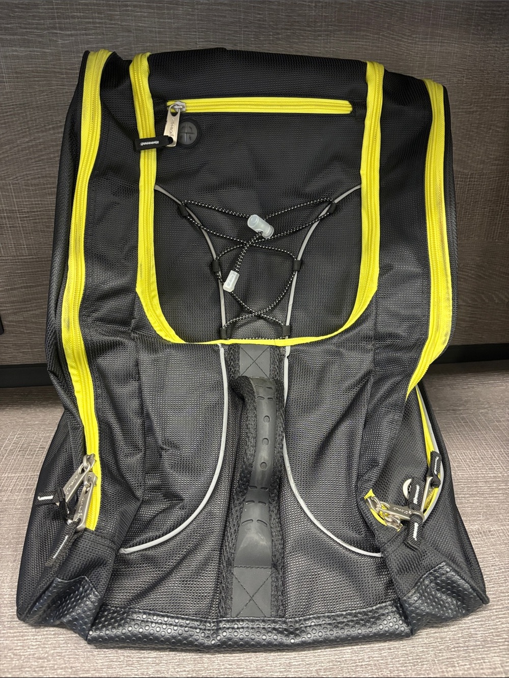 Athalon "Everything" Ski Boot Bag & Backpack (Black/Yellow)